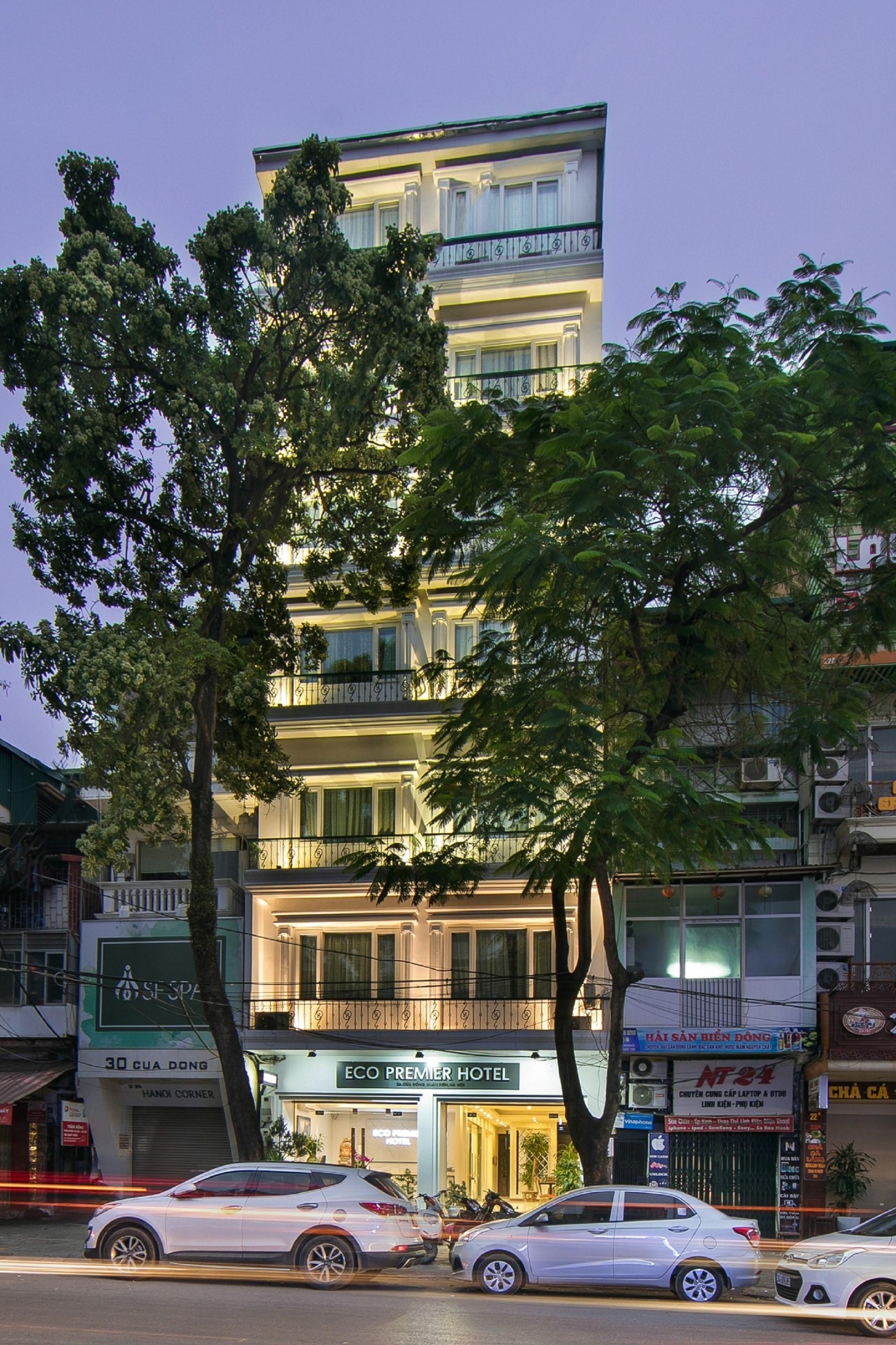 Bonne Nuit Hotel & Spa Hanoi Exteriör bild